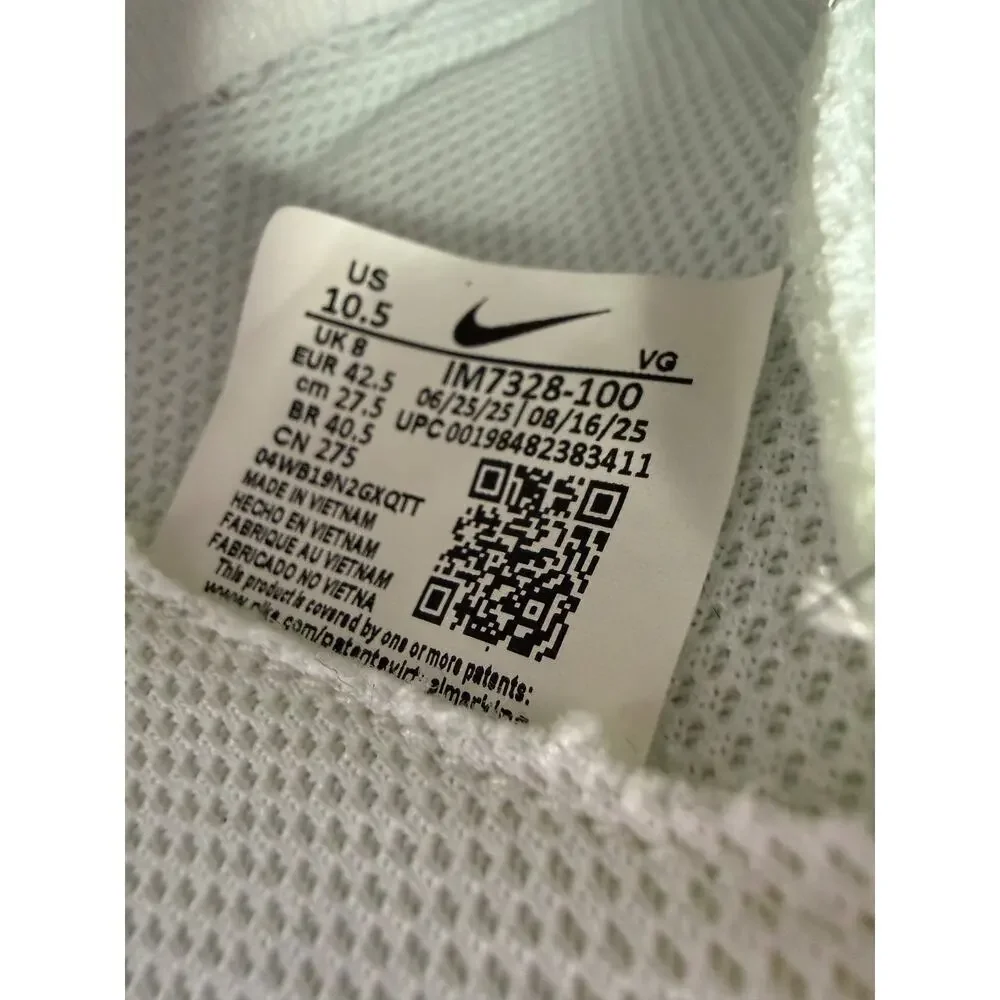 Nike Pacifica Summit White Leather Suede Animal Print Sneakers Womens Size 10.5
